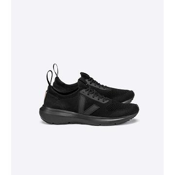 Veja RUNNER STYLE 2 V-KNIT RICK OWENS Men's Shoes Black | NZ 262AHK